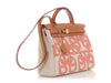Hermès Toile and Gold Vache Hunter Circuit 24 Herbag Zip 31
