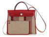Hermès Toile and Vache Hunter H Vibration Herbag Zip 31