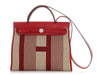 Hermès Toile and Vache Hunter H Vibration Herbag Zip 31
