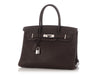 Hermès Chocolate Fjord Birkin 30