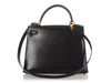 Hermès Vintage Black Box Calfskin Kelly 28