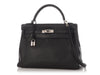 Hermès Black Togo Kelly 32
