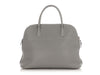Hermès Gris Mouette Clémence Bolide 35