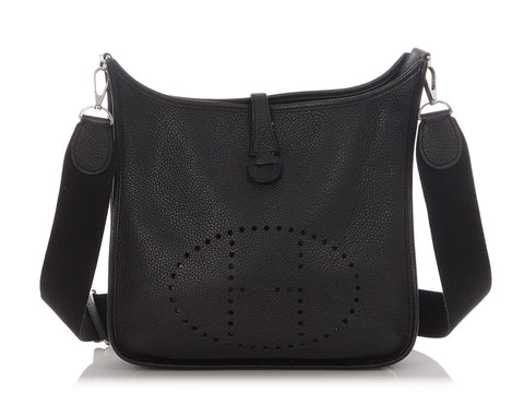 Hermès Black Clémence Evelyne PM III