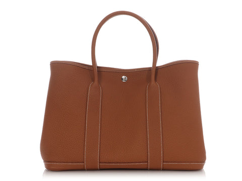 Hermès Gold Negonda Garden Party 36