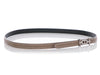 Hermès Etoupe and Noir Ancre Reversible Belt Kit