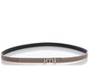 Hermès Etoupe and Noir Ancre Reversible Belt Kit