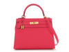 Hermès Rose Extrême Epsom Kelly 28