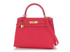 Hermès Rose Extrême Epsom Kelly 28