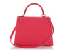 Hermès Rose Extrême Epsom Kelly 28