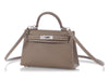 Hermès Mini Etoupe Epsom Kelly 20