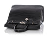 Hermès Matte Black Porosus Crocodile HAC Birkin 40