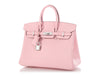 Hermès Rose Sakura Birkin 25