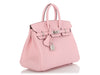 Hermès Rose Sakura Birkin 25