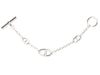 Hermès Small Sterling Silver Farandole Bracelet