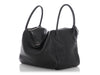Hermès Black Clémence Lindy 34