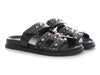 Hermes Black Studded Chypre Sandals