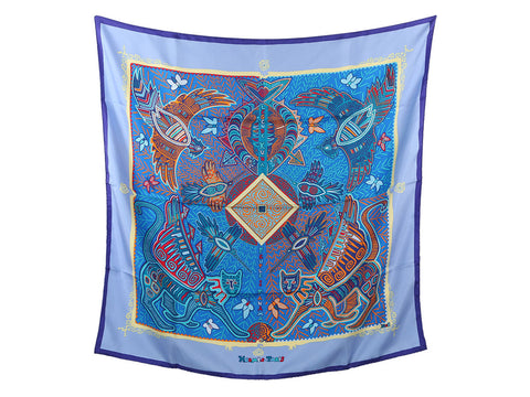 Hermès Legende Kuna Peuple de Panama Silk Scarf 90cm