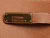 Hermès Vintage Gold Courchevel Kelly 32