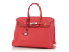 Hermès Rose Texas Togo Birkin 35