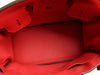 Hermès Rouge Tomate Clémence Birkin 30