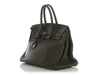 Hermès Vert Olive Clémence Birkin 35