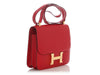 Hermès Red Epsom Constance 24