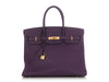 Hermès Ultraviolet Togo Birkin 35