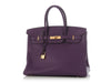 Hermès Ultraviolet Togo Birkin 35