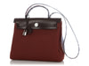Hermès Rouge H Toile and Rouge Sellier Hunter Herbag Zip 31