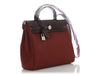 Hermès Rouge H Toile and Rouge Sellier Hunter Herbag Zip 31