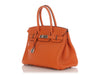Hermès Orange Clémence Birkin 30