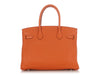 Hermès Orange Clémence Birkin 30