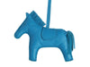 Hermès Bleu Zanzibar Lambskin Rodeo Grigri Bag Charm MM