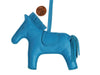 Hermès Bleu Zanzibar Lambskin Rodeo Grigri Bag Charm MM