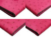 Hermès Fuchsia Ostrich Béarn Compact Wallet