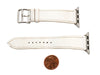 Hermès White Epsom Apple Watch Single Tour Band 42mm