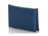 Hermès Deep Blue Epsom Calvi Card Holder