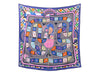 Hermès Le Tour du Monde en 63 Cases Silk Scarf 90cm