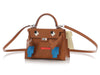 Hermès Gold and Zanzibar Epsom Kelly Doll Picto