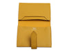 Hermès Jaune Ambre Chèvre Béarn Card Holder