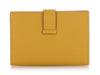 Hermès Jaune Ambre Chèvre Béarn Card Holder