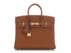 Hermès Gold Togo Birkin 25