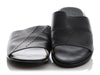 Hermès Black Perforated Leather Slides