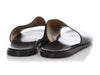 Hermès Black Perforated Leather Slides