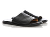 Hermès Black Perforated Leather Slides