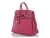 Hermès’ Fuchsia Chèvre HAC Birkin 28