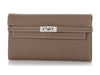 Hermès Etoupe Epsom Kelly Longue Wallet
