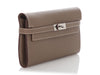Hermès Etoupe Epsom Kelly Longue Wallet