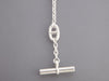 Hermès Sterling Silver Farandole Necklace 120